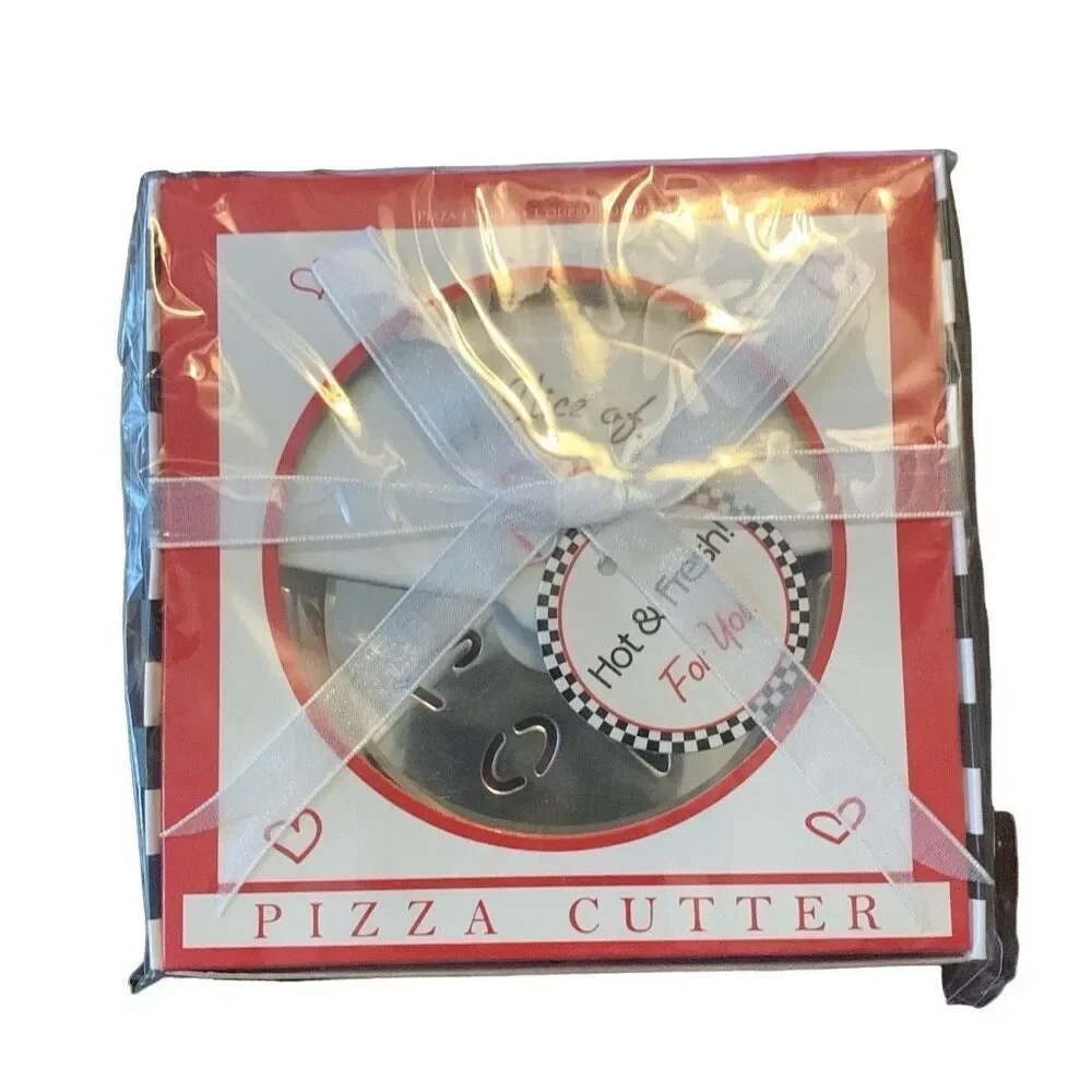 NEW Kate Aspen A Slice of Love Pizza Cutter in Gift Box Great Gift